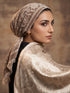 Silky Velvet Woolen Stole - Espresso