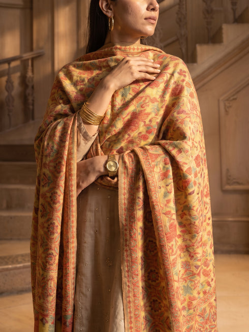Kashmiri Kani Shawl