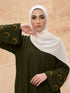 Crescent Abaya - Olive