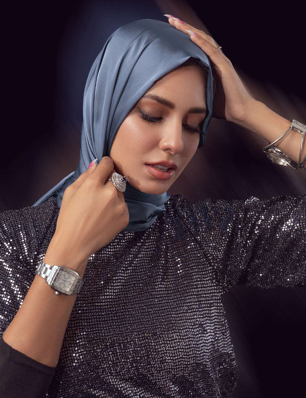 حرير الساتان - الدنيم