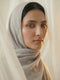 Texture Lawn Tassel Hijabs - Ash Grey