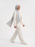 Ribbed Jersey Hijabs - Ash