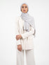 Ribbed Jersey Hijabs - Ash