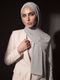 Noura Jersey Hijab - Ash Grey