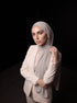 Noura Jersey Hijab - Ash Grey