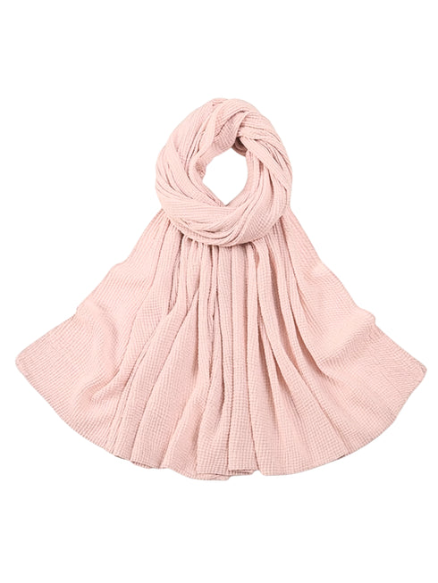 Marble Cotton Hijabs - Rose Pink