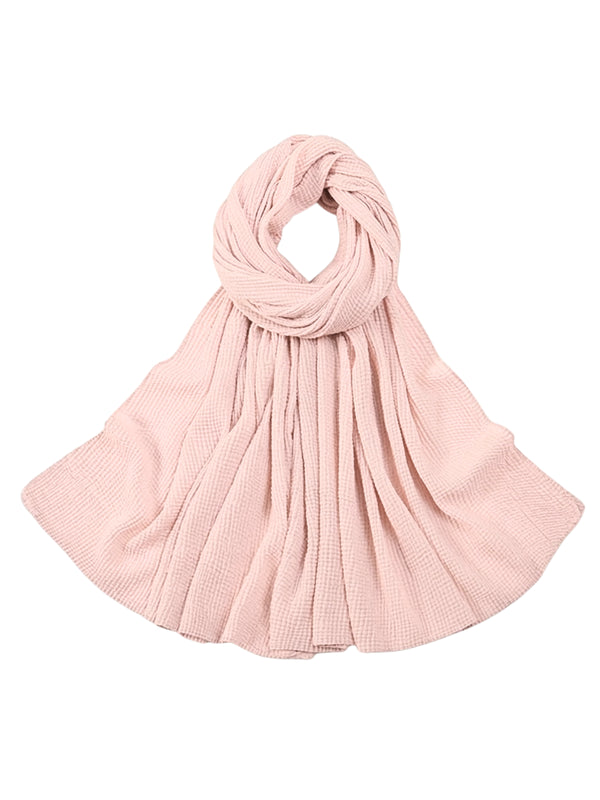 Marble Cotton Hijabs - Rose Pink