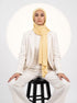Ribbed Jersey Hijabs - Beige