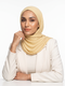Ribbed Jersey Hijabs - Beige