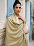 Sequins Blended Pashmina Shawl - Biscotti