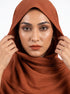 Ribbed Jersey Hijabs - Bronze