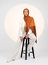 Ribbed Jersey Hijabs - Bronze