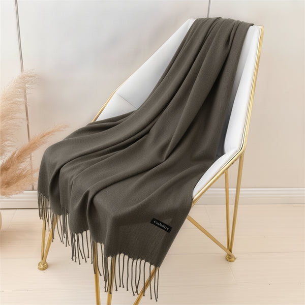 Cloud Cashmere Scarves - Mud Brown