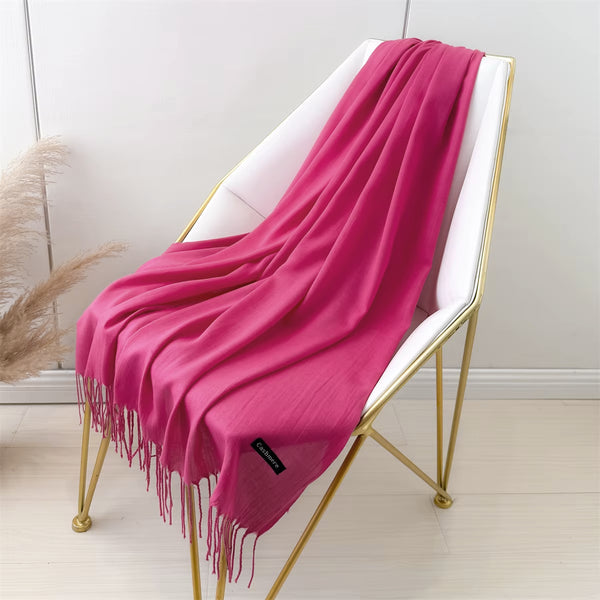 Cloud Cashmere Scarves - Hot Pink