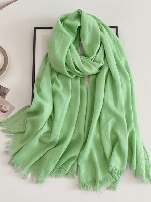 Cozy Cotton Hijabs - Celadon Green