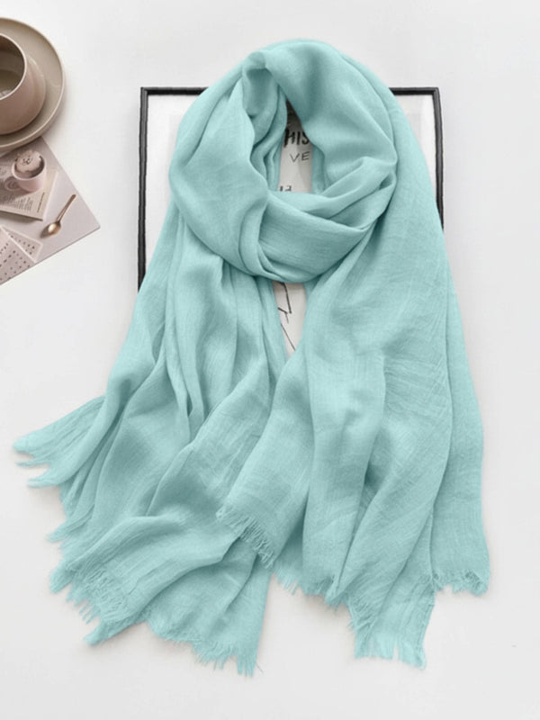 Cozy Cotton Hijabs - Celeste Blue