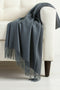 Plain Cashmere Scarves - Charcoal