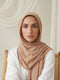 Noor Lace Hijab - Chestnut