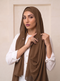 Built-in Magnet Hijab - Copper