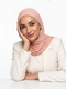 Ribbed Jersey Hijabs - Coral