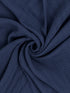 Cotton Pleat Hijabs - Navy Blue