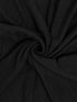 Cotton Pleat Hijabs - Black