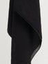 Cotton Pleat Hijabs - Black