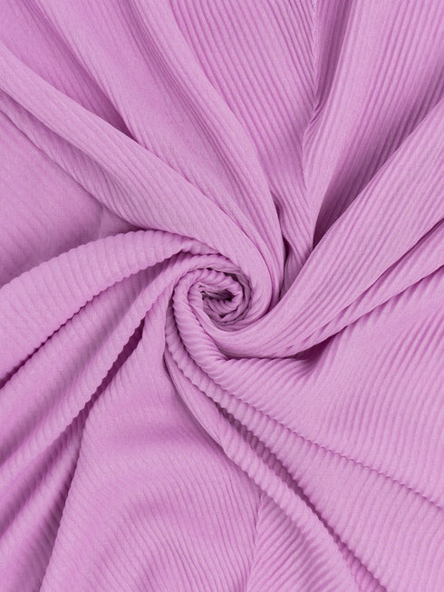 Cotton Pleat Hijabs - Lilac