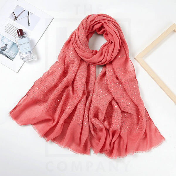 Starry Night Hijabs - Flamingo