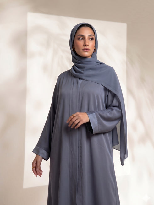 Slate Calm Core Abaya