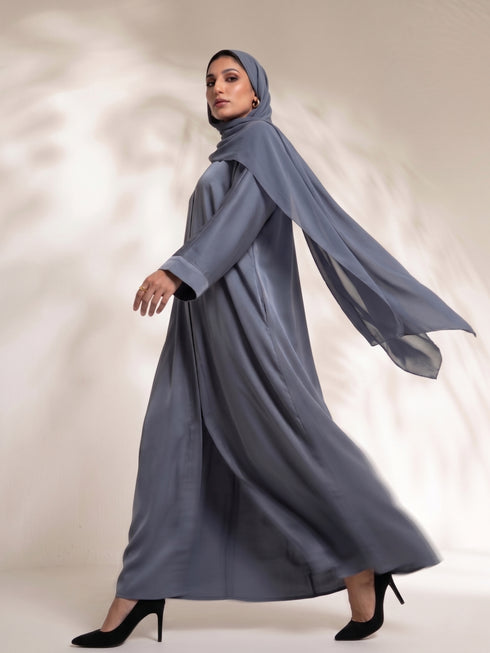 Slate Calm Core Abaya