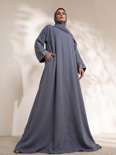 Slate Calm Core Abaya