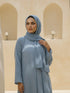 Front Open Georgette Abaya with inner