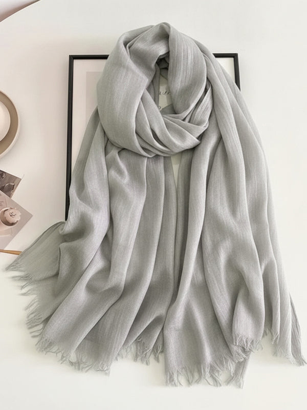 Cozy Cotton Hijabs - Dolphin Grey