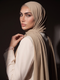 Noura Jersey Hijab - Mocha