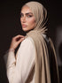 Noura Jersey Hijab - Mocha