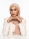 Ribbed Jersey Hijabs - Dusty Pink