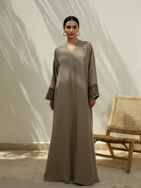 RAWAHA GEORGETTE ABAYA