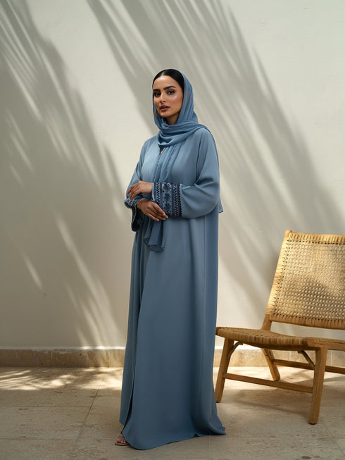 RAWAHA GEORGETTE ABAYA
