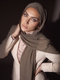 Noura Jersey Hijab - Espresso
