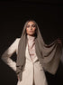 Noura Jersey Hijab - Espresso