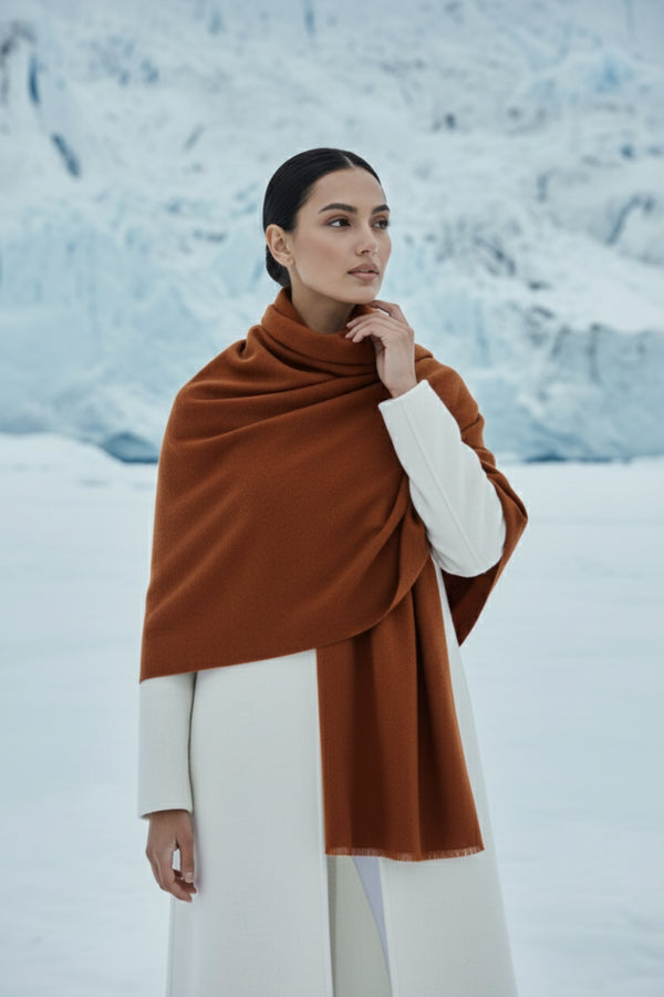 Finno Woolen Scarfs - Bronze