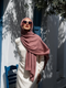 Marble Cotton Hijabs - Garnet