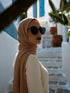 Marble Cotton Hijabs - Ginger