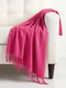 Plain Cashmere Scarves - Hot Pink