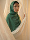 Texture Lawn Tassel Hijabs - Jade Green