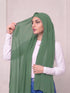 Built-in Magnet Hijab - Jungle