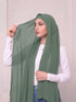 Built-in Magnet Hijab - Jungle