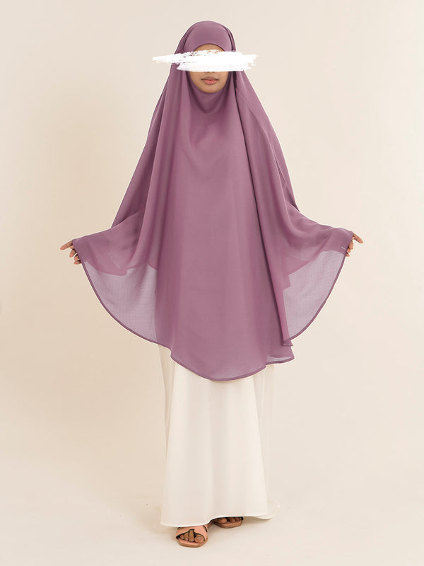 Khimar Hijab - Lilac