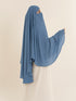 Khimar Hijab - Denim Blue